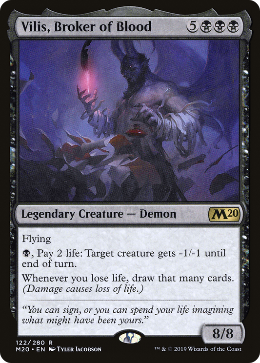 Vilis, Broker of Blood (M20-122)