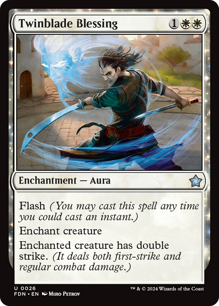 Twinblade Blessing (FDN-026)