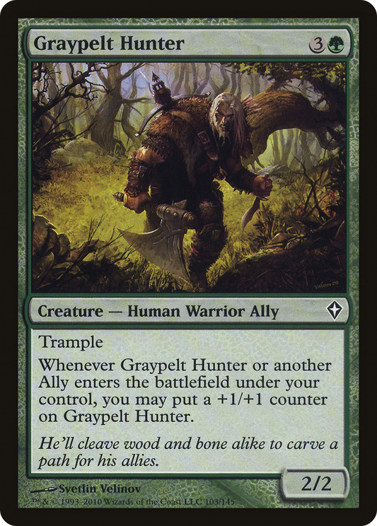 Graypelt Hunter (WWK-103)