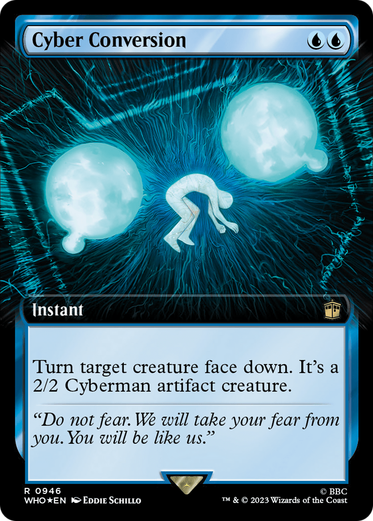 Cyber Conversion (WHO-946) (Extended Art) (Surge Foil)