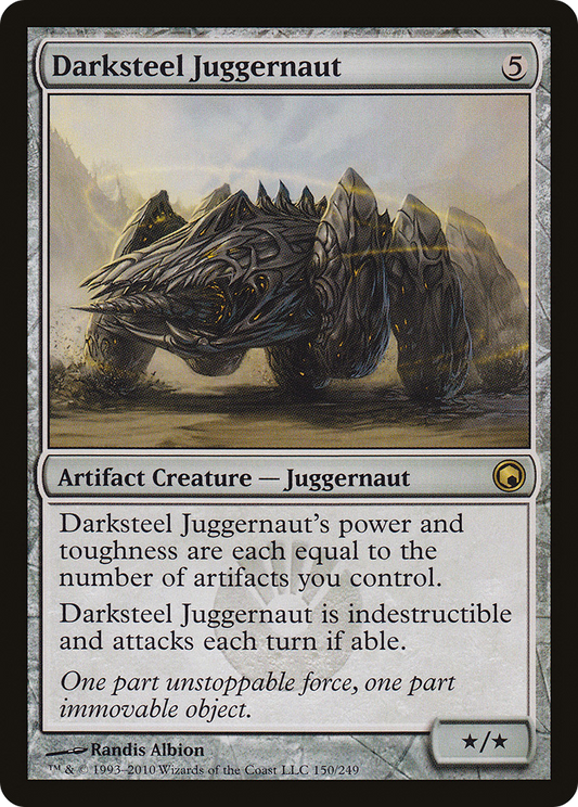 Darksteel Juggernaut (SOM-150) (Foil)