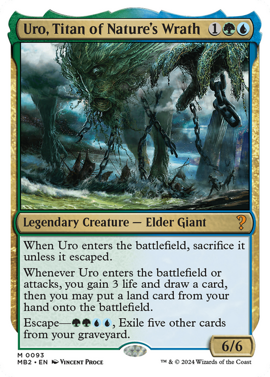 Uro, Titan of Nature's Wrath (MB2-093)