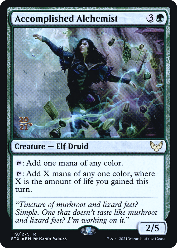 Accomplished Alchemist (PRE-119S) (Foil)