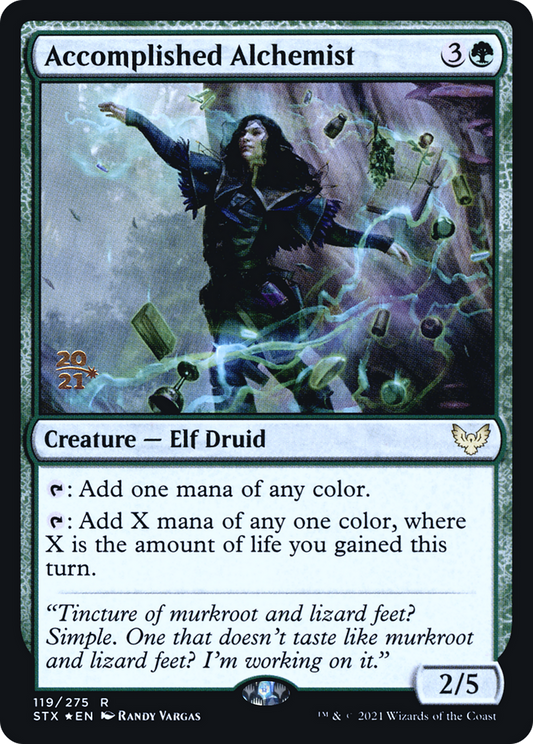 Accomplished Alchemist (PRE-119S) (Foil)