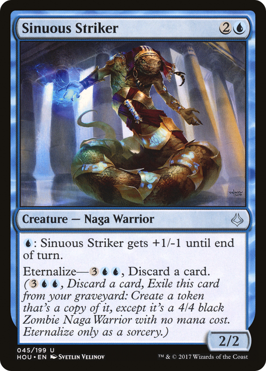 Sinuous Striker (HOU-045) (Foil)