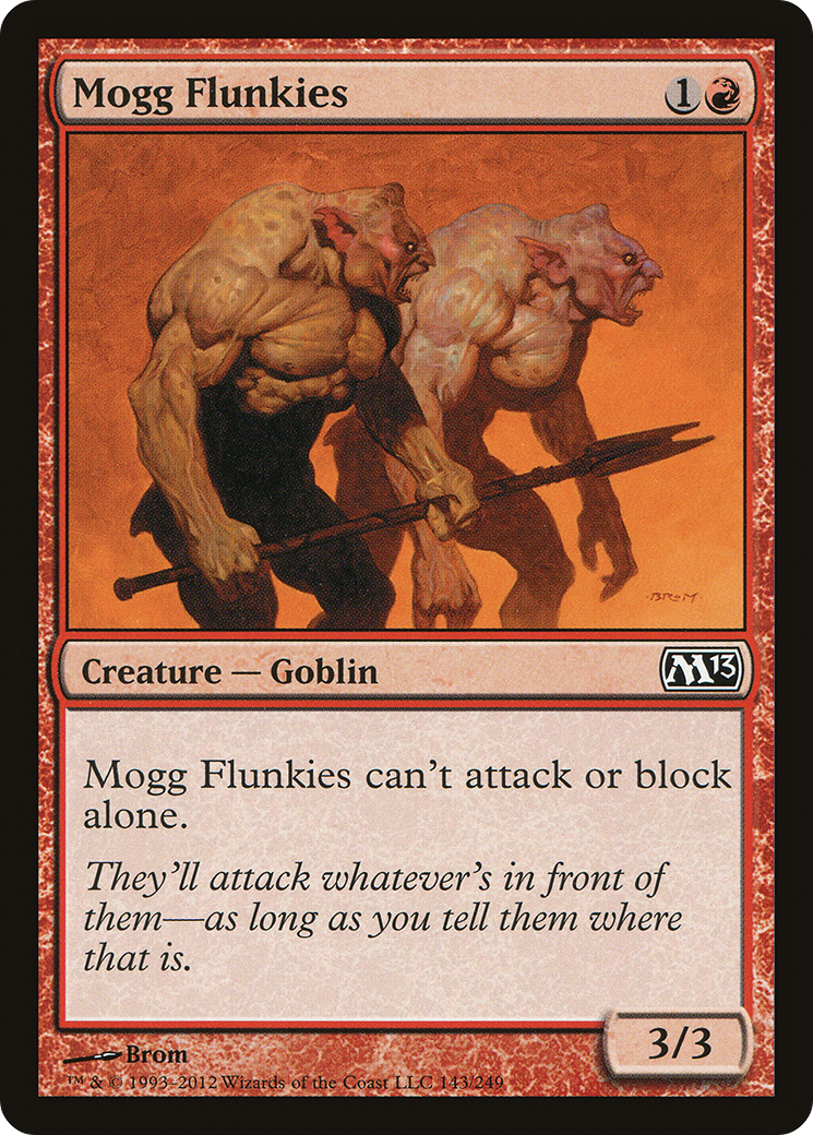 Mogg Flunkies (M13-143) (Foil)