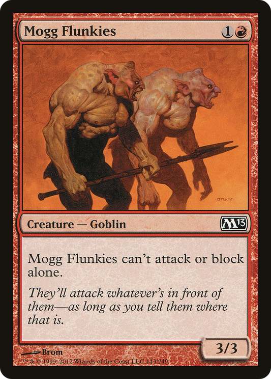 Mogg Flunkies (M13-143) (Foil)
