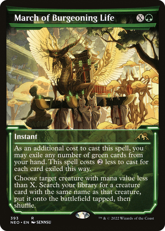 March of Burgeoning Life (NEO-393) (Showcase)