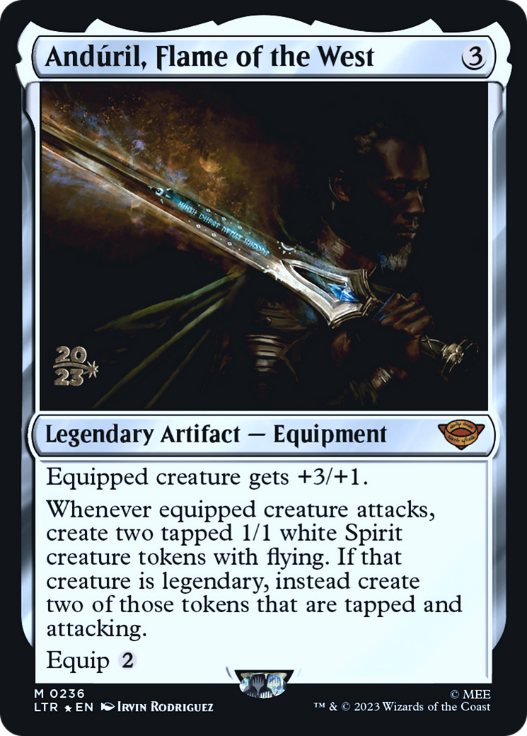 Andúril, Flame of the West (PRE-236S) (Foil)