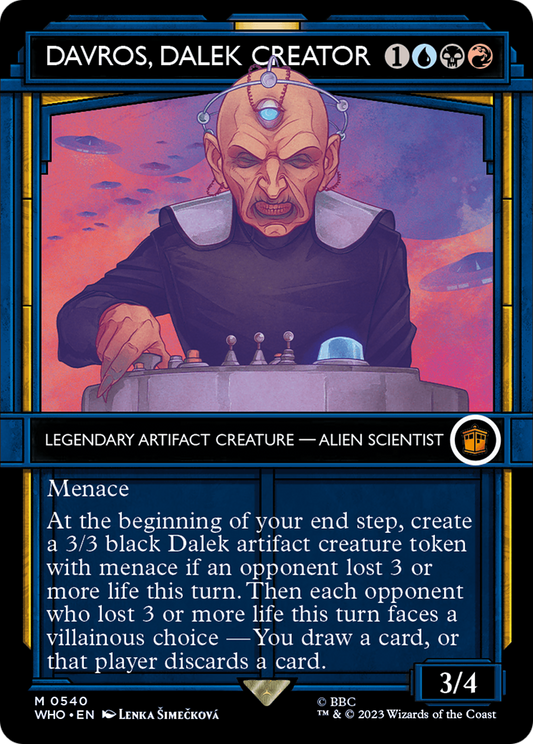 Davros, Dalek Creator (WHO-540) (Showcase) (Borderless)