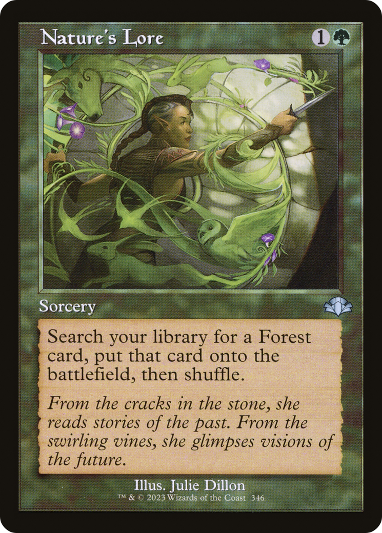 Nature's Lore (DMR-346) (Foil)