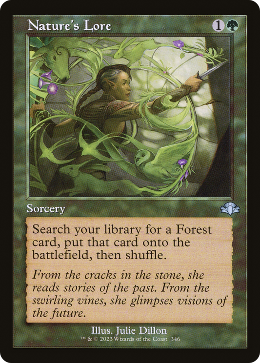 Nature's Lore (DMR-346) (Foil)