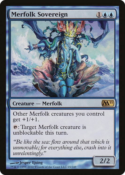 Merfolk Sovereign (M11-065)