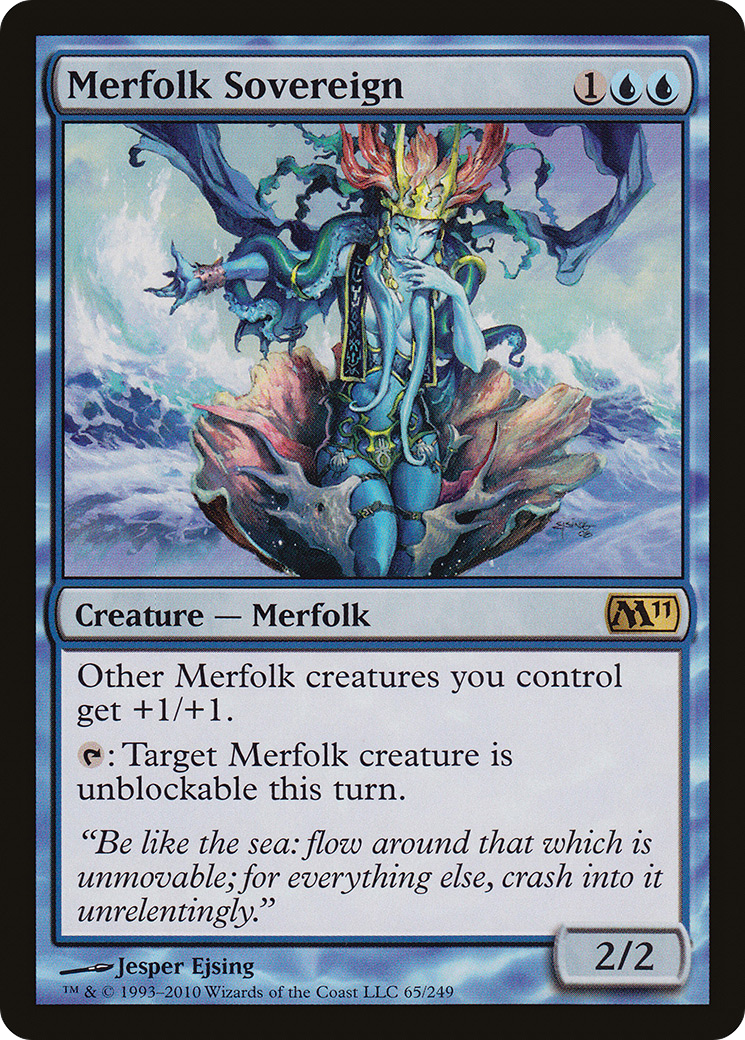Merfolk Sovereign (M11-065) (Foil)