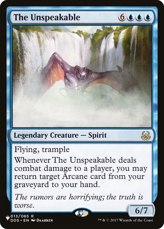 The Unspeakable (LIST-DDS-13)