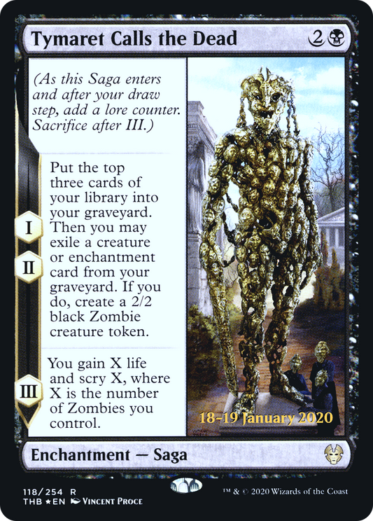 Tymaret Calls the Dead (PRE-118S) (Foil)