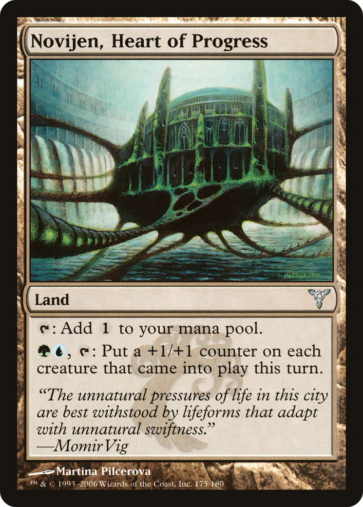 Novijen, Heart of Progress (DIS-175) (Foil)