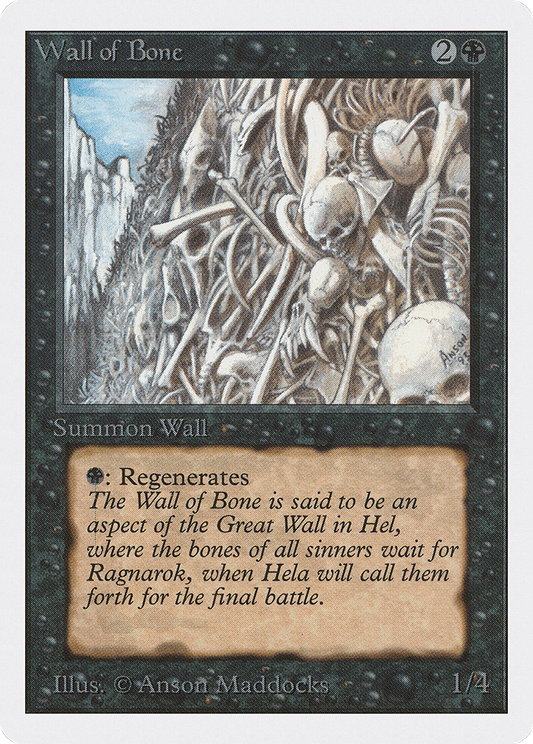 Wall of Bone (2ED-133)