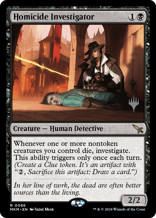 Homicide Investigator (PPMKM-86P) (Foil)