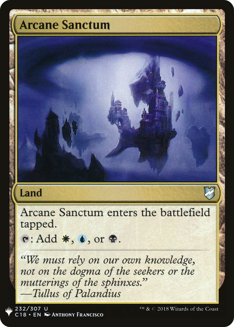 Arcane Sanctum (LIST-C18-232)