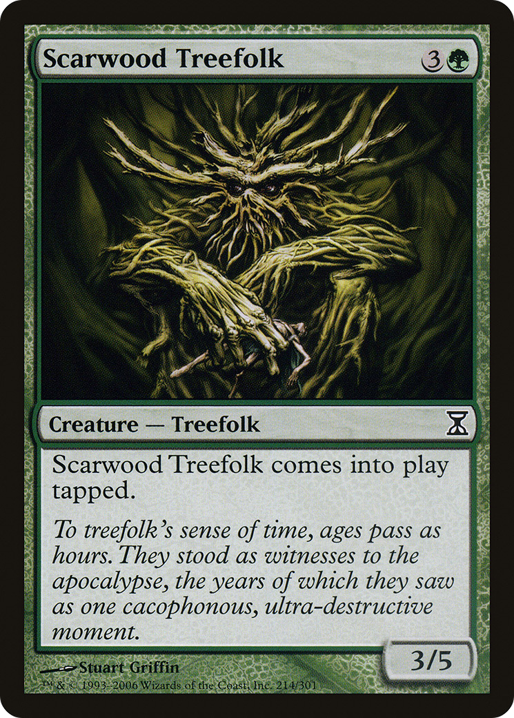 Scarwood Treefolk (TSP-214)