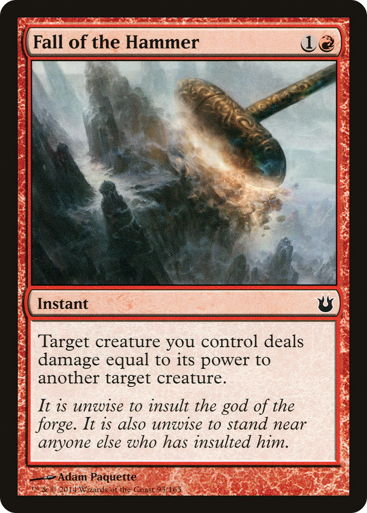Fall of the Hammer (BNG-093) (Foil)