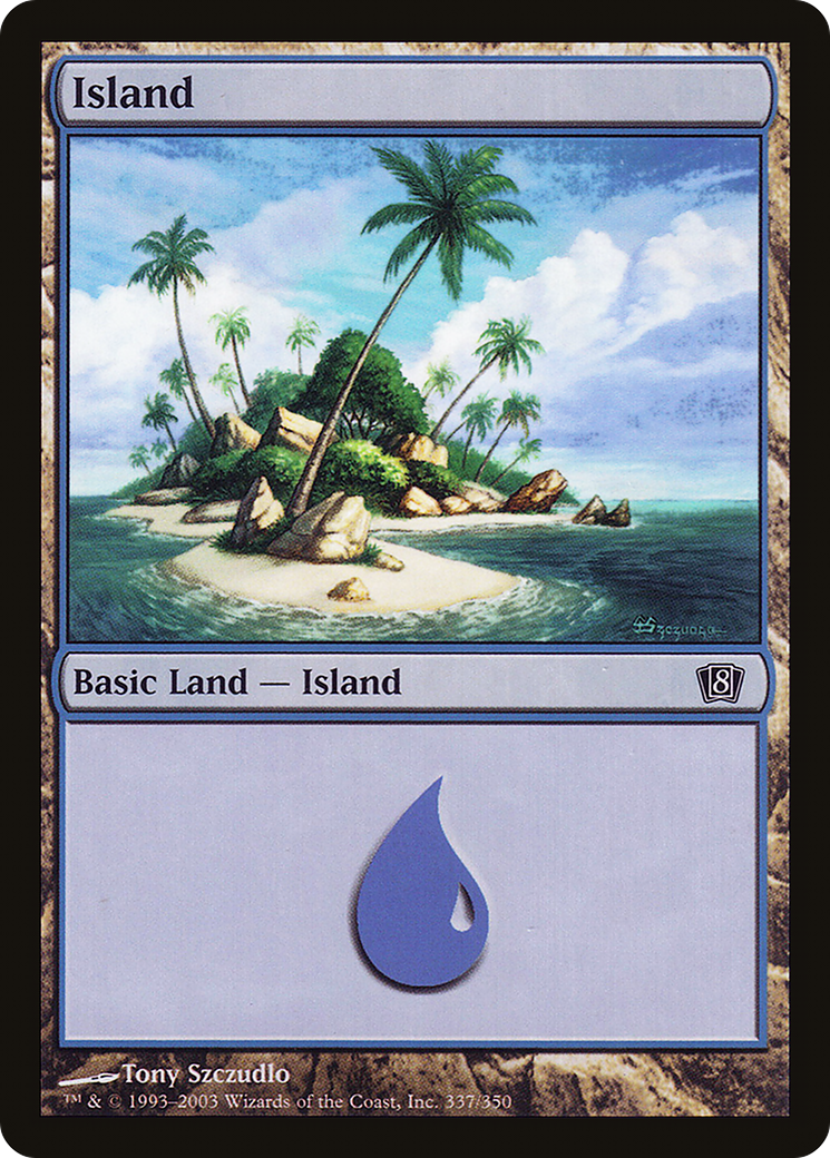 Island (337) (8ED-337) (Foil)