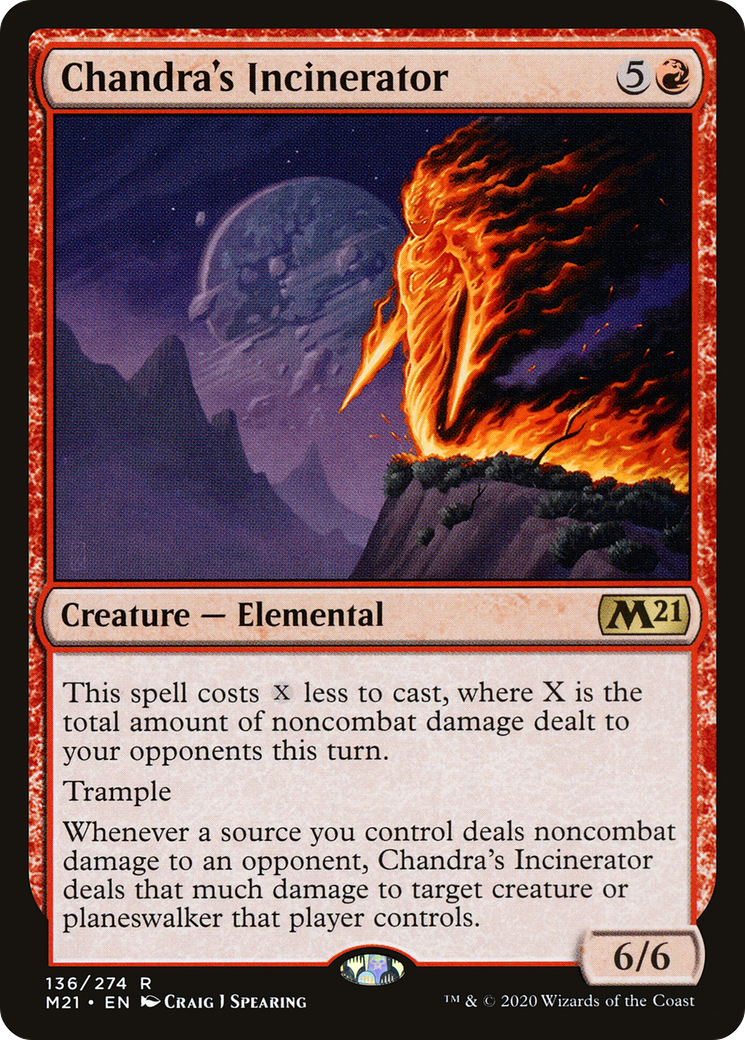 Chandra's Incinerator (M21-136) (Foil)