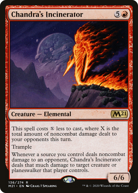 Chandra's Incinerator (M21-136) (Foil)