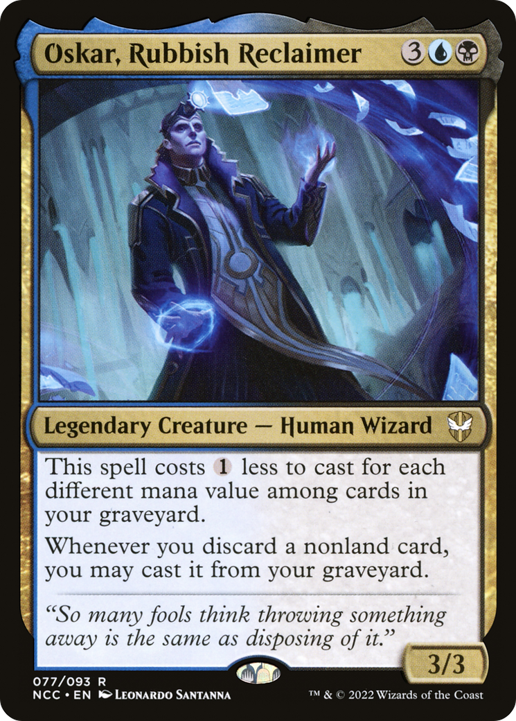 Oskar, Rubbish Reclaimer (NCC-077)
