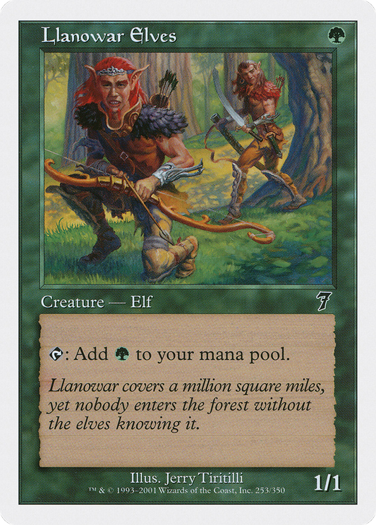 Llanowar Elves (7ED-253)