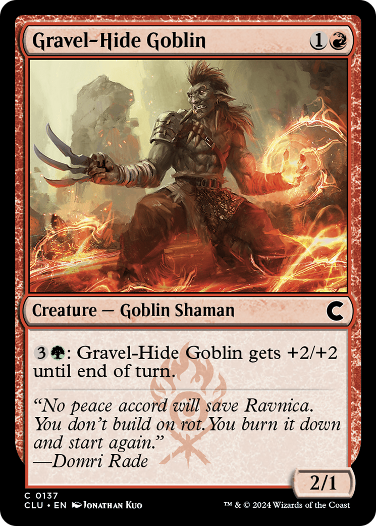 Gravel-Hide Goblin (CLU-137)