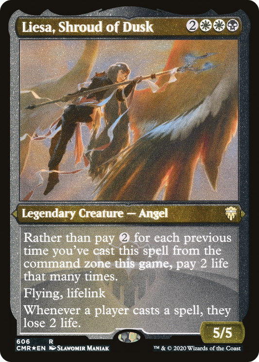 Liesa, Shroud of Dusk (CMR-606) (Etched Foil)