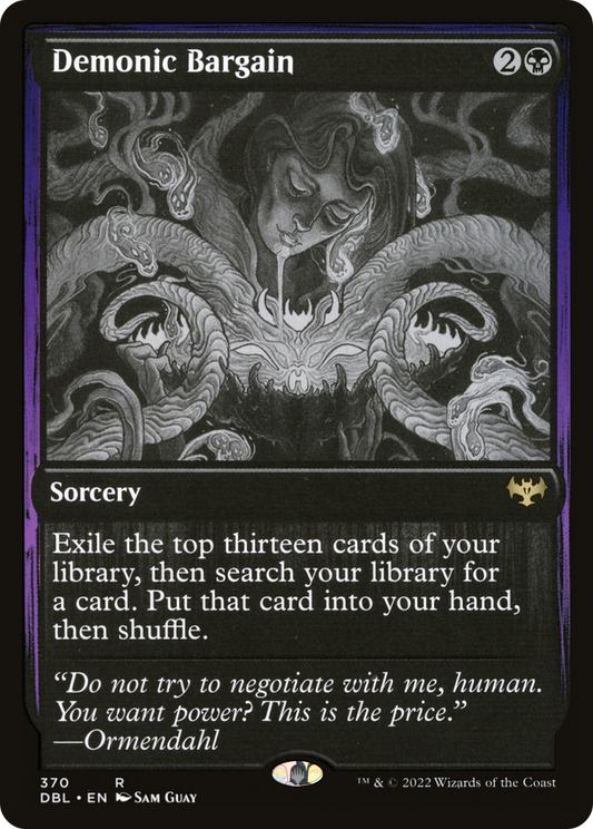 Demonic Bargain (DBL-370) (Foil)