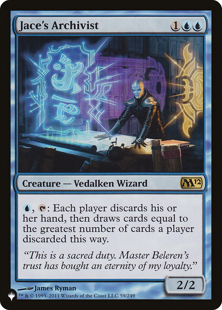 Jace's Archivist (LIST-M12-59)