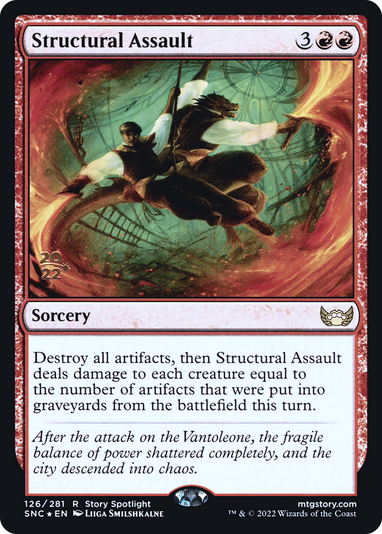 Structural Assault (PRE-126S) (Foil)