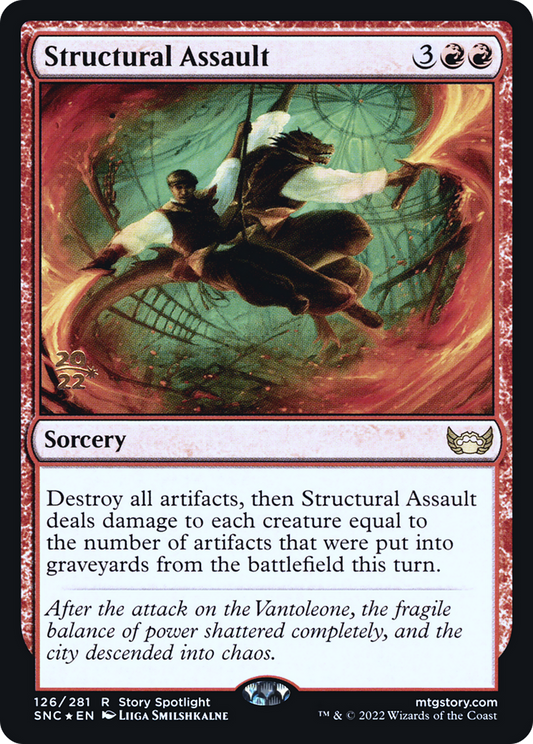 Structural Assault (PRE-126S) (Foil)