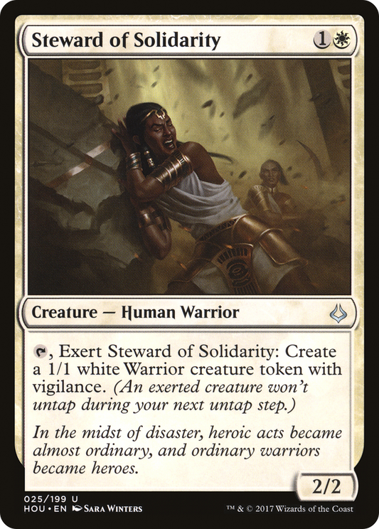 Steward of Solidarity (HOU-025) (Foil)
