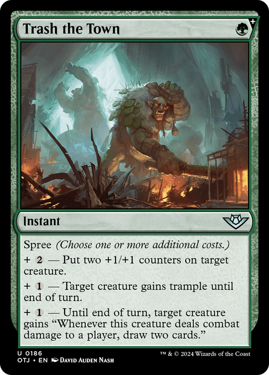 Trash the Town (OTJ-186) (Foil)