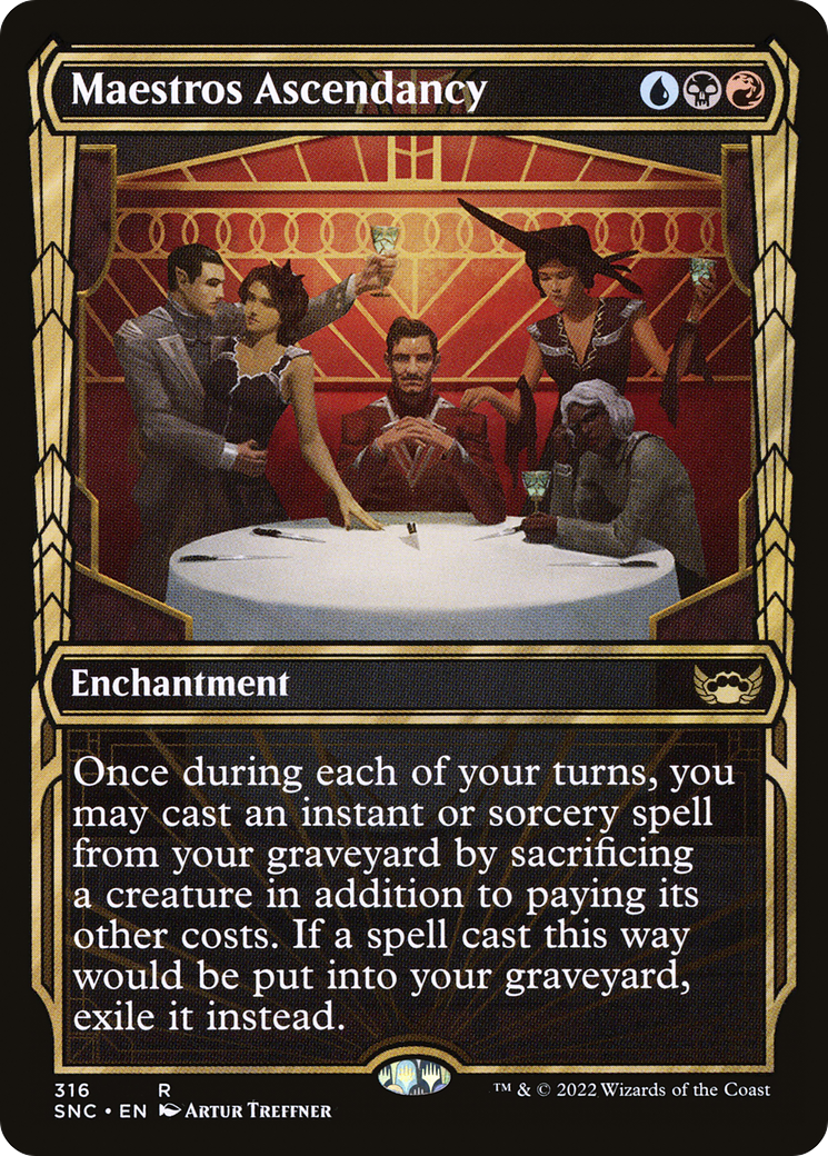 Maestros Ascendancy (SNC-316) (Showcase)