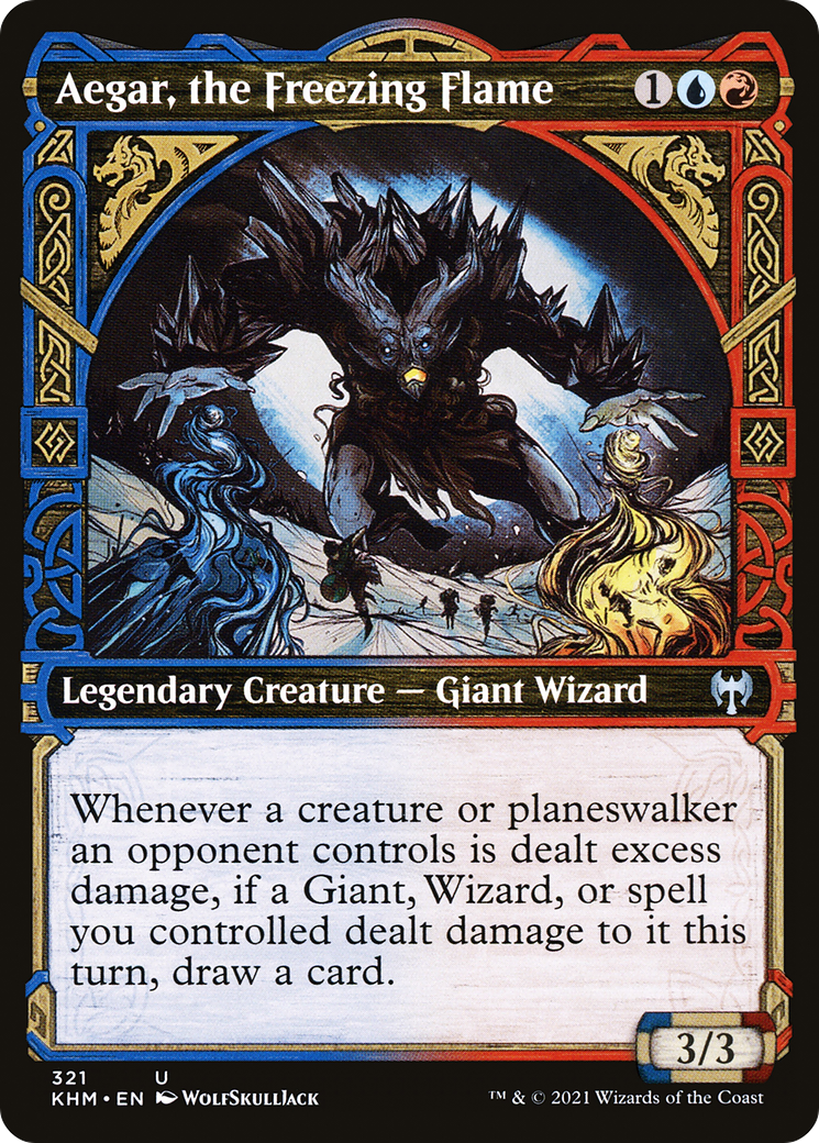 Aegar, the Freezing Flame (KHM-321) (Showcase)