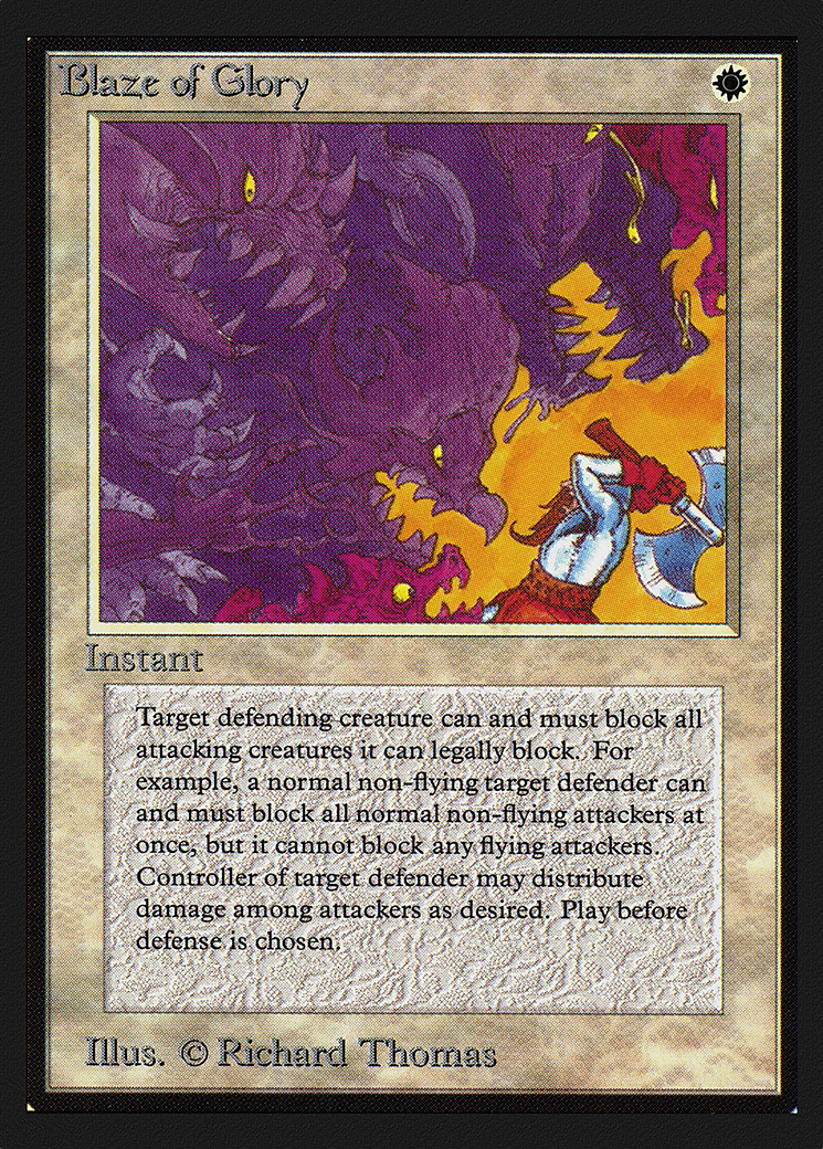 Blaze of Glory (CED-006)
