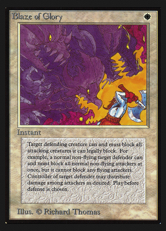 Blaze of Glory (CED-006)