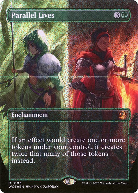 Parallel Lives (WOT-103) (Borderless) (Confetti Foil)
