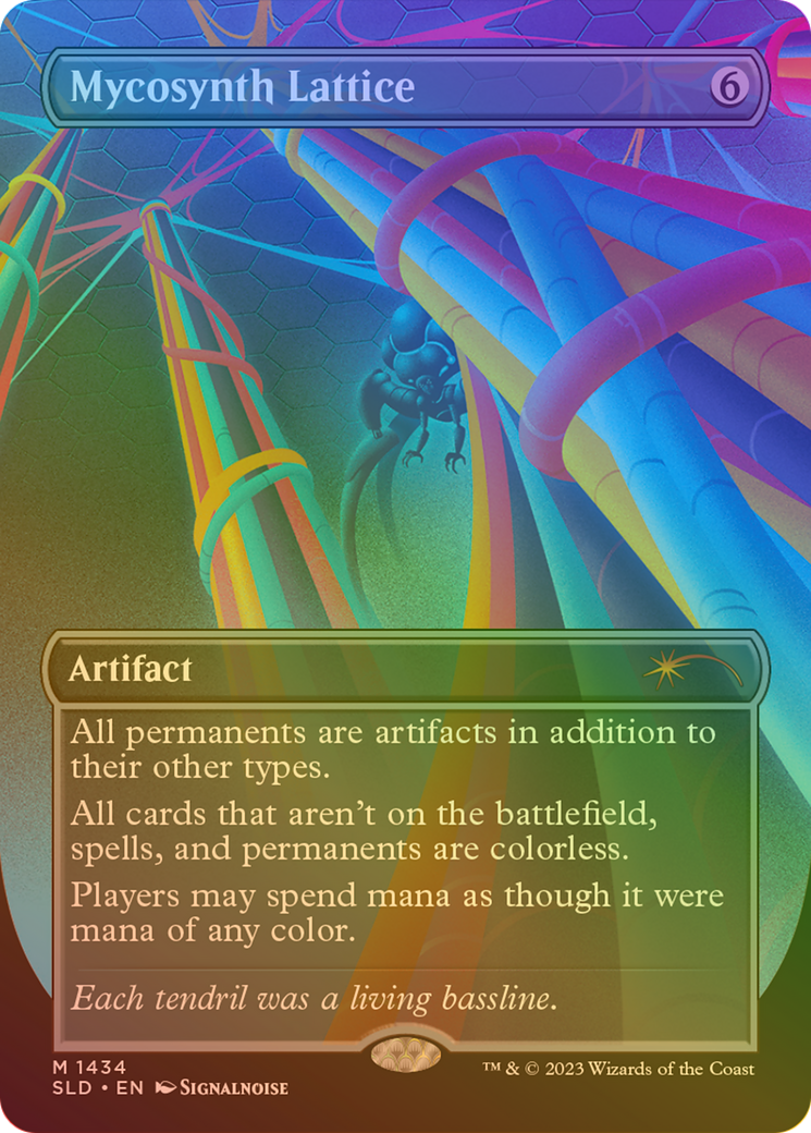 Mycosynth Lattice (SLD-1434★) (Borderless) (Foil)