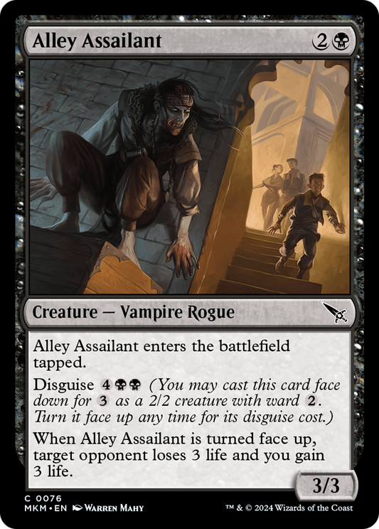 Alley Assailant (MKM-076) (Foil)