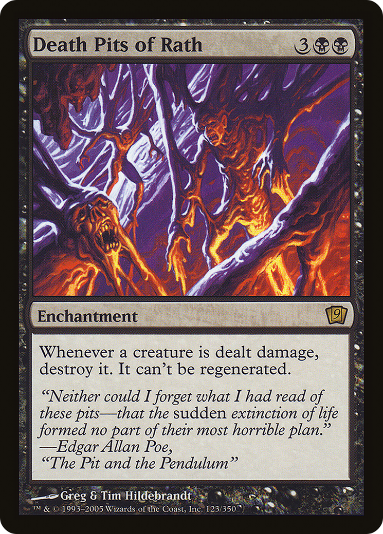 Death Pits of Rath (9ED-123★) (Foil)