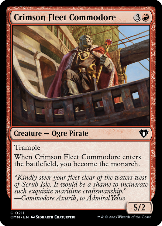Crimson Fleet Commodore (CMM-211)