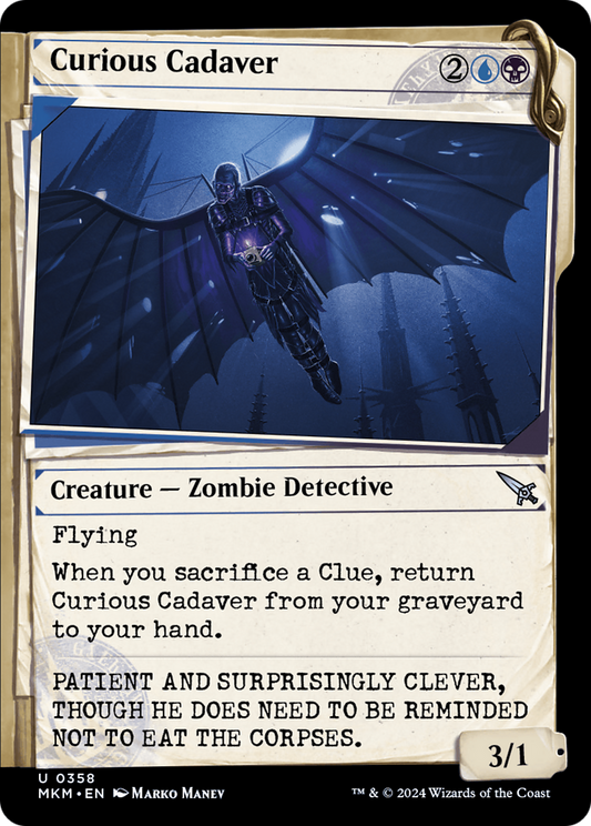 Curious Cadaver (MKM-358) (Showcase) (Foil)