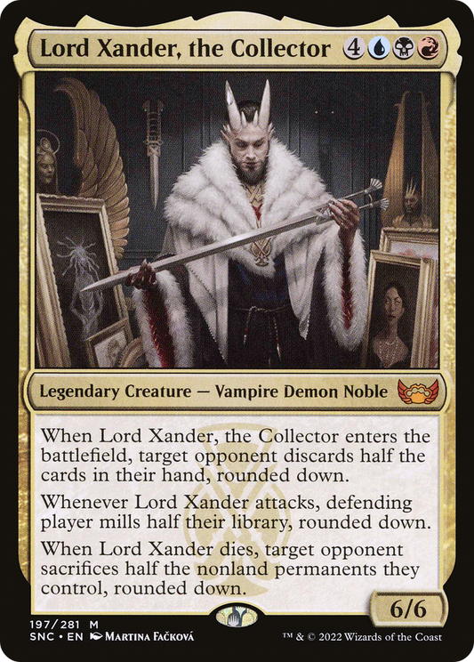 Lord Xander, the Collector (SNC-197) (Foil)